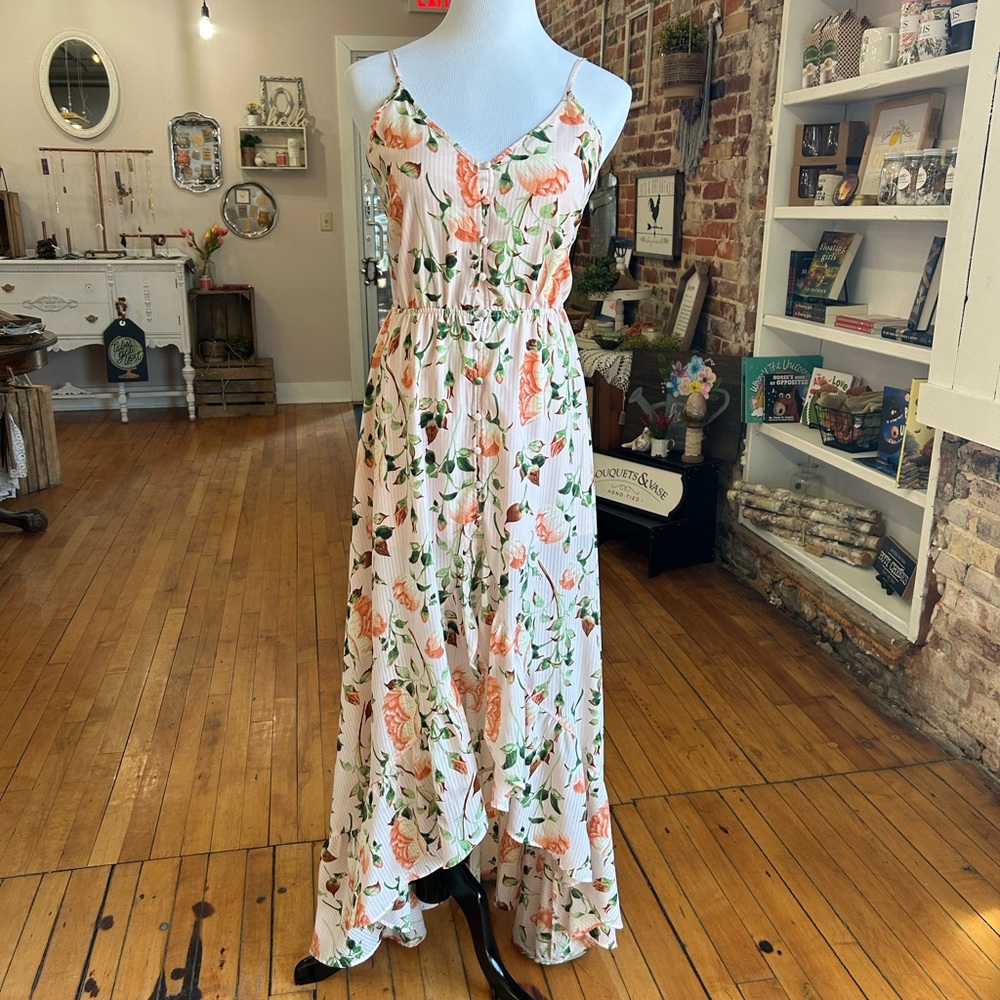 Francesca’s Floral Maxi
